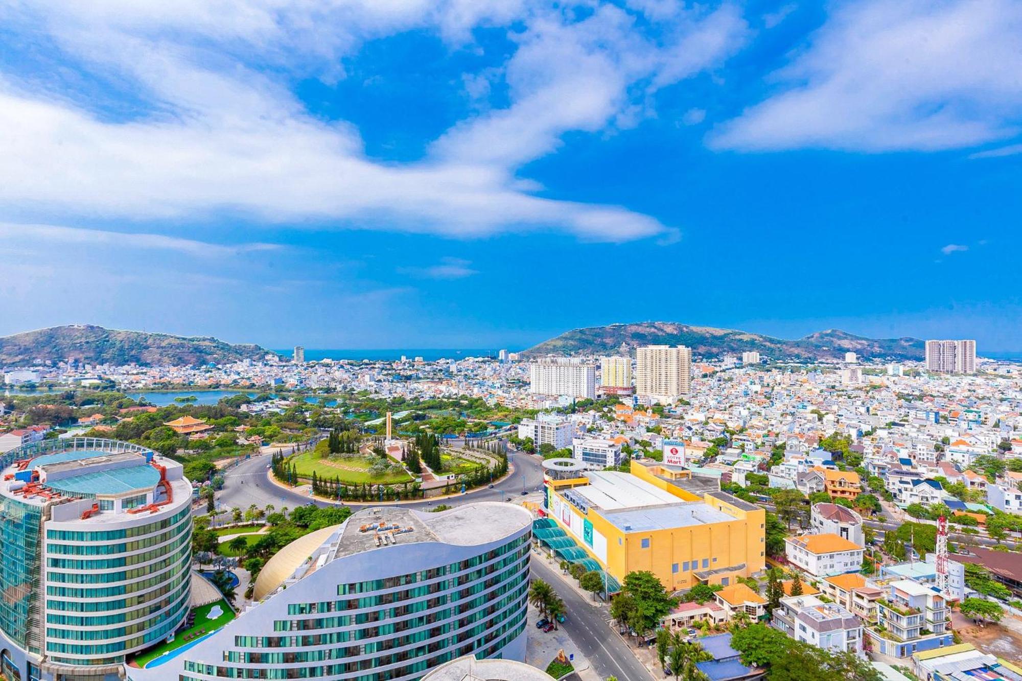 The Sóng Apartment - Căn Hộ Nghỉ Dưỡng Miễn Phí Hồ Bơi Vô Cực,Công Viên Nước Trẻ Em Vung Tau Extérieur photo