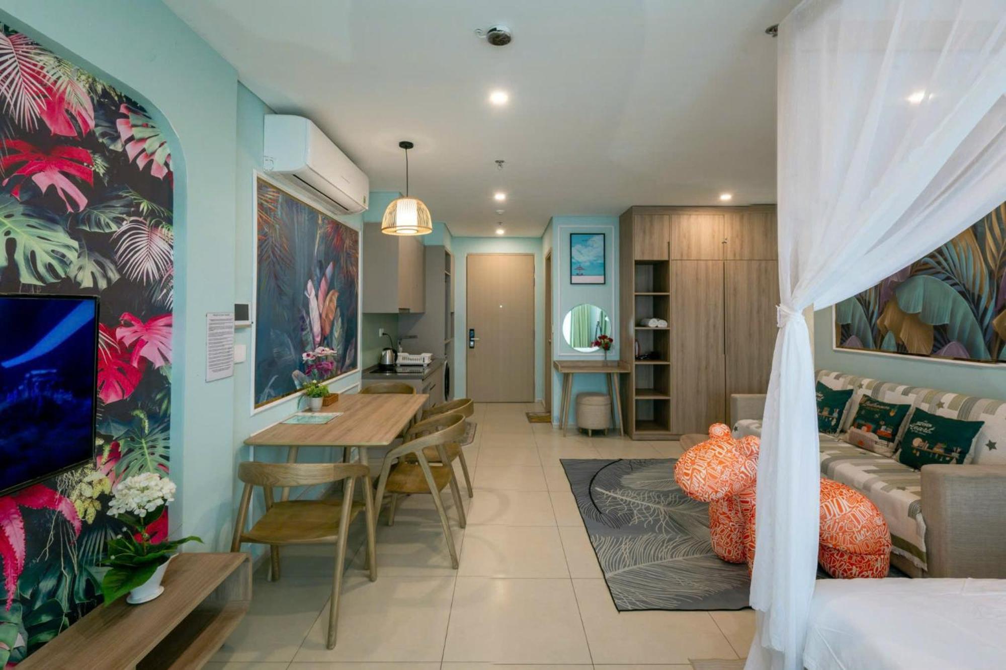 The Sóng Apartment - Căn Hộ Nghỉ Dưỡng Miễn Phí Hồ Bơi Vô Cực,Công Viên Nước Trẻ Em Vung Tau Extérieur photo