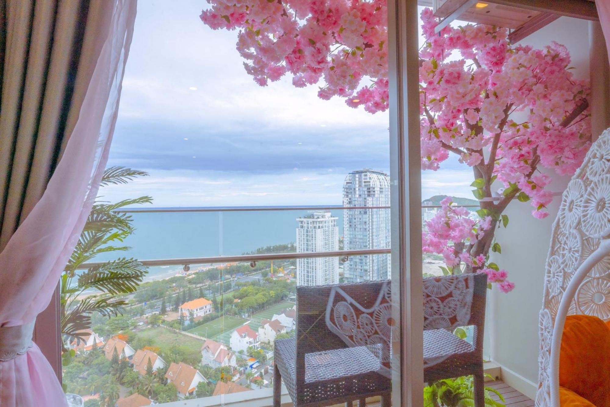 The Sóng Apartment - Căn Hộ Nghỉ Dưỡng Miễn Phí Hồ Bơi Vô Cực,Công Viên Nước Trẻ Em Vung Tau Extérieur photo
